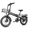 Black with Front Basket, variant on Jasion EB6 Electric Bike for Adults, 1200W Peak Motor Folding Ebike with 48V Removable Built-in Battery, Up to 25 MPH, 20" Fat Tire Foldable Electric Bicycle, UL 2849