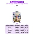 thumbnail image 5 of Welcome Spring Fairy Golden Retriever in Flower Meadow Travel Luggage Cover Goldens Dog Lover Gifts Idea Suitcase Dust Protective Decor - 13002, 5 of 5