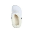 thumbnail image 6 of FOAMWALK Girl's Lightweight Solid Sherpa-Lined Clog - Warm Fleece & Stylish Clogs for Girls, White, 11-12, 6 of 7