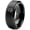 1-Black Step Bevel Tungsten, variant on Gamer Tungsten Mothers Day Gifts Dainty Grey Rings Large Mourning Jewelry 13th Anniversary