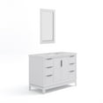 thumbnail image 3 of Water Creation Elizabeth 48" Wood Single Bathroom Vanity in White/Chrome, 3 of 8