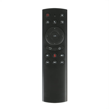 - G20 Wireless Remote Control with USB Receiver Voice Control for Computer Projector STB Android Smart TV HTPC Laptop Notebook Black