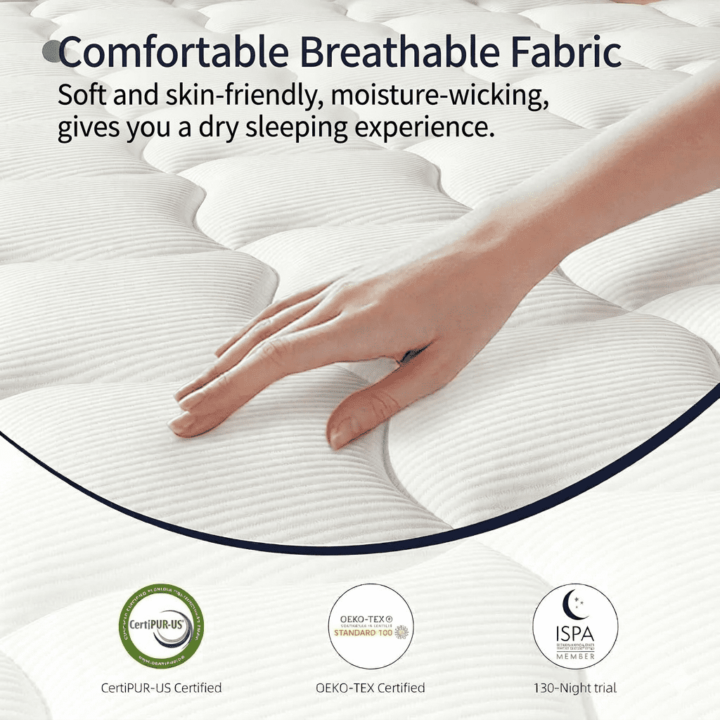 Full Mattress 12 inch, CARZZI LIFE Full Size Mattress in a Box, Gel Memory Foam and Wrapped Pocket Hybrid Spring Mattress, Medium Firm, Zoned Pressure Relief, Edge Support, 365-Night Trial