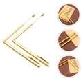 thumbnail image 5 of 2pcs Copper Dowsing Rods Water Divining Rods Metal Probe Tool Portable Divining Probe Rods, 5 of 7