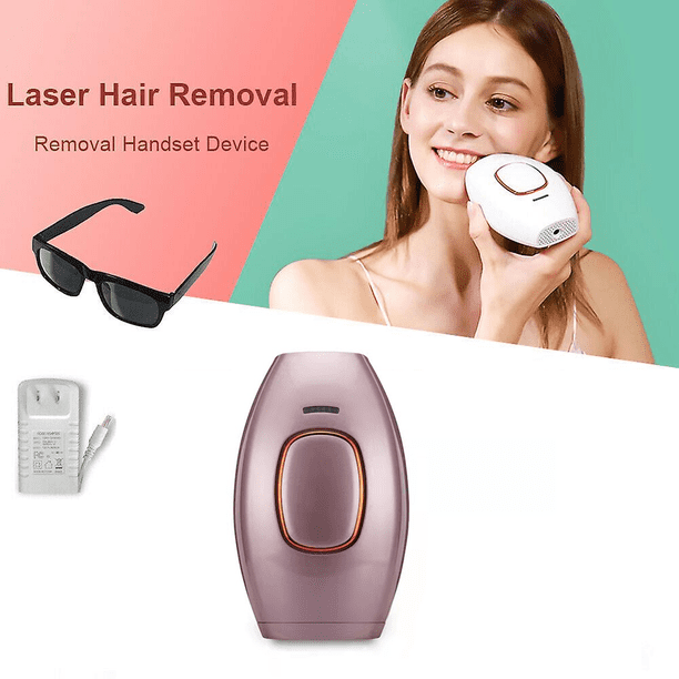 Ipl depilación láser máquina permanente cara cuerpo pierna dispositivo para el hogar con gafas enchufe estándar australiano rosa