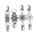 thumbnail image 4 of lionlar 4x Pinces à Manches pour Femmes Clips de Canard Fleur Creuse Foulard en Strass Blouse Pull, 4 of 9