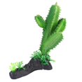 thumbnail image 2 of Artificial Cactus Succulent Realistic Plants For Home Owners 19x11x4cm Green Decoration 1Pack, 2 of 5