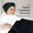 thumbnail image 6 of Kitsch Multi-Way Satin Sleep Scarf for Women - Lightweight Head Wrap, Hair Wrap for Sleeping, Blush, 6 of 12