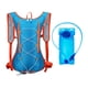 thumbnail image 1 of Mochila de hidratación transpirable y ajustable para corredores, ligera y para senderismo. Azul, 1 of 9