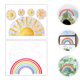 thumbnail image 1 of unbranded Sticker Estático Para De PVC Con De Y Arcoíris Para Hogar, 1 of 7