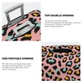 thumbnail image 3 of Yiaed Leopard Print Travel Luggage Cover Suitcase Protector Fits 18-32 Inch Luggage Wheel Covers Patterned Elastic Luggage Anti-scratch（No luggage）（No luggage）-, 3 of 5