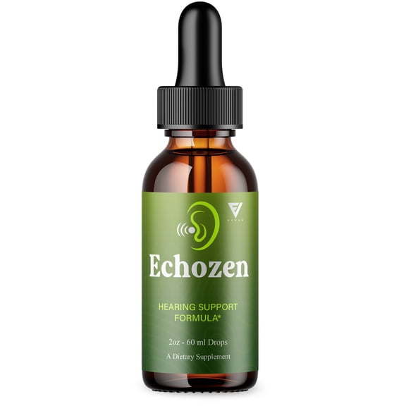 EchoZen Drops, EchoZen Premium Wellness Support Liquid Supplement (2oz)