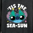 thumbnail image 3 of Lilo & Stitch - Tis The Sea Sun - Women's Lightweight French Terry Long Sleeve Shirt, 3 of 5