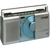 JS Karaoke CD/Radio Boombox, Silver, PD5098