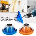 thumbnail image 3 of 3 Pcs Electric Drill Dust Cover Ash Catcher Impact Hammer Drill Dust Collector Home Essential Accessory Reusable Drilling Accessory (Orange), 3 of 5
