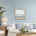 thumbnail image 3 of Stupell Industries Coastal Subtle Beach Breeze Scene Gold Floating Frame Canvas Art, 25 x 25, by Liz Jardine, 3 of 7