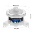 thumbnail image 2 of OUNONA Ivory Washing Machine Water Level Switch Pressure Sensor Replacement Washer Part Durable and Easy to Install, 2 of 8