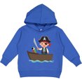 thumbnail image 2 of Inktastic Pirate Boy and Parrot Toddler Hoodie, 2 of 4