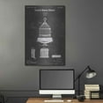 thumbnail image 5 of Luxe Metal Art 'Bird Cage Vintage Patent Blueprint' by Epic Portfolio, Metal Wall Art, 24"x36", 5 of 9