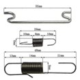 thumbnail image 3 of 3pcs Governing Spring For Robin Ey20 For Rgx2400 Generator Parts Carburetor Hfmqv, 3 of 4