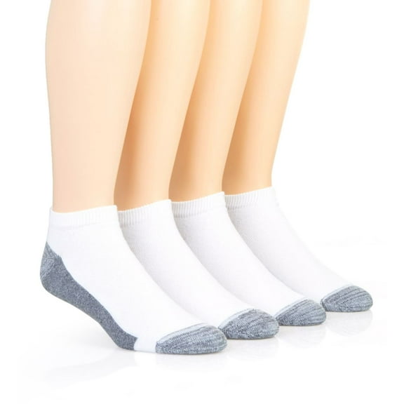 Men's Hanes Ultimate® 8-pack X-Temp Ultra Cushion Low-Cut Socks Color: White Size: 6-12