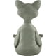 thumbnail image 4 of Estatua meditativa de Buda de gato gris Vhermosa para decoración de jardín interior y exterior, 4 of 7