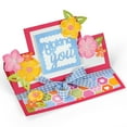 thumbnail image 2 of Sizzix Framelits Dies Thinking Of You Mini Stand Ups Card Making Kits, 21 Piece Set, 2 of 4