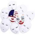thumbnail image 1 of CHAO Máscara Blanca De Fiesta De Cara Completa Máscaras Lisas En Blanco Para Cosplay Diy, Paquete De 24, 1 of 5