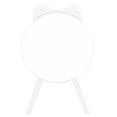 thumbnail image 1 of MasteelfCA 1pc Cat Ear Dorm Mirror Girl Makeup Mirror Decorative Tripod Based Mirror, 1 of 7