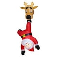 thumbnail image 2 of Juguete inflable de Papá Noel para Navidad,Reno inflable navideño de Papá Noel,Adorno de 1,8 m,novedad divertida,grande,Figuras inflables con luz LED para regalo,Accesorios de decoración, 2 of 9