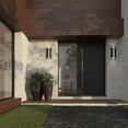 thumbnail image 2 of Progress Lighting Z-2030 1-Light LED Outdoor Wall Light in Black, Etched Glass Shade, 2 of 13