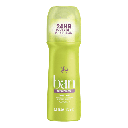 Ban Satin Breeze Roll-On Deodorant 3.5 oz