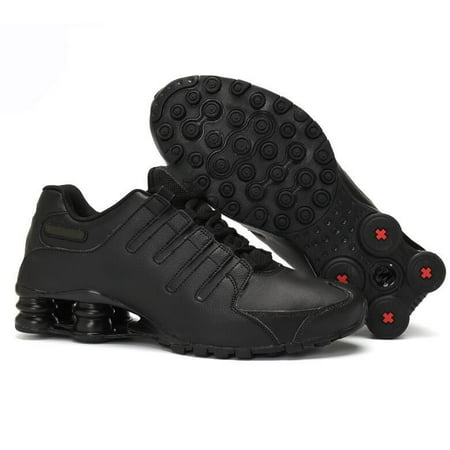 

SHoxS NZ White sneakers womens mens Running Shoes run trainers Designer boots Shock absorbing 2022 men Sports TrainingTriple Black