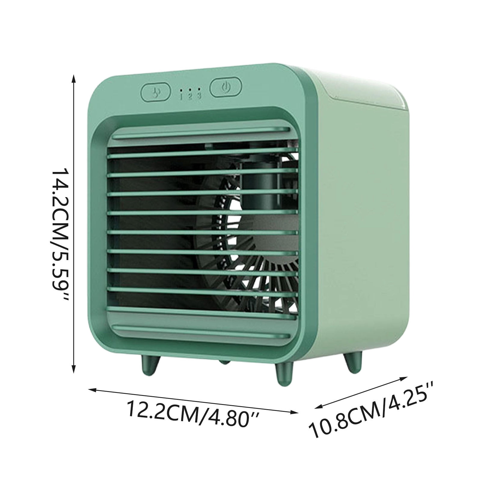 BUERCWS Evaporative Cooler Fan - Hydro Chill Tech Cools Air Fast, Compact Design Fits Garage Workshop or Patio for Summer Heat Relief