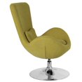 thumbnail image 3 of Egg Series Aqua Fabric Side Reception Chair, 3 of 9