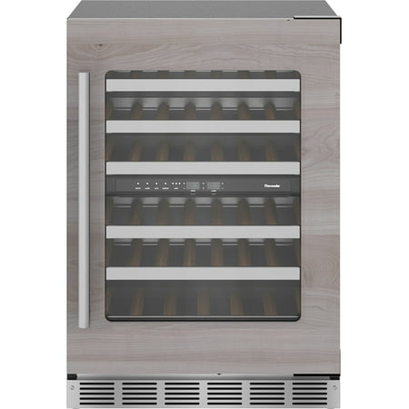Thermador T24uw905rp 24  Wide 41 Bottle Capacity Built-In Wine Cooler - Panel Ready