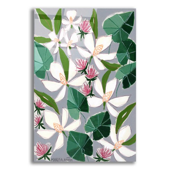 Epic Art 'Bohemia 2' by Marisa Anon, Acrylic Glass Wall Art, 16"x24"