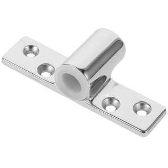 2PCS Boat Cleat Grab Rail Handles Aluminum Fishing Rowboat Duck Jon Boat  Row Boat Transom Handles
