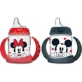 thumbnail image 1 of Vaso para sorber NUK Learner, 150 ml, 6 m+, con Mickey Minnie de Disney, paquete de 2, 1 of 8