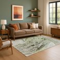 thumbnail image 7 of Addison Rugs Mayfield Premium Machine Washable Transitional Abstract Aloe Rectangle Rug, 8' x 10', 7 of 7