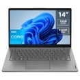 thumbnail image 1 of Laptop Lenovo V14 G4: Procesador Intel Core i3 1315U (hasta 4.5 GHz), Memoria de 16GB DDR4, SSD de 512GB, Pantalla de 14" LED, Video UHD Graphics, S.O. Windows 11 Home., 1 of 4