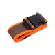 thumbnail image 1 of Bearachild Correas de equipaje de maleta versátiles y ajustables para correas de equipaje de maleta de viaje duraderas seguras Almacenamiento y organización del hogar naranja gris, 1 of 6