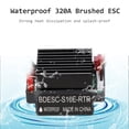 thumbnail image 4 of Para el Controlador de Velocidad Eléctrica Reversa de 320a esc Con Soporte de Agua Impermable 2-3s Reemplazo de la Batería de HSP Redcat Traxxas RC Barco de Automóvil, 4 of 7