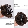 thumbnail image 3 of 1Pcs Chignon Bouclé en Faux Cheveux, Pince à Griffes, Pièce de Faux Cheveux, Chignon Synthétique pour Femmes, 3 of 6