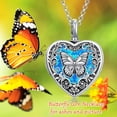 thumbnail image 4 of Personalized Heart Urn Locket Necklace for Ashes and Pictures 925 Sterling Silver Customized Locket Cremation Necklace for Ashes Memorial Keepsake Jewelry for Women, 4 of 4