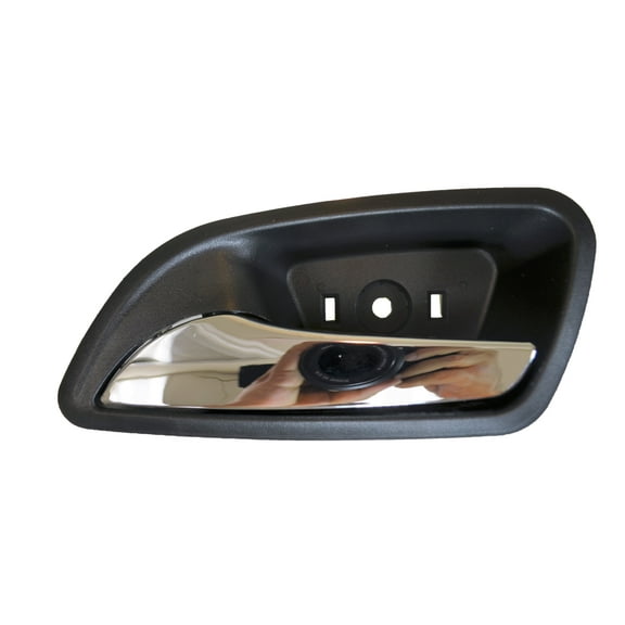 PT Auto Warehouse GM-2006MA-LH - Interior Inner Inside Door Handle, Black (Ebony) Housing with Chrome Lever - Driver Side Fits select: 2011-2015 CHEVROLET CRUZE