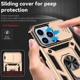 thumbnail image 5 of Estuche GANGXUN para iPhone 13 Pro, soporte giratorio 360°, estilo mecánico y magnético, 5 of 5
