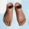 thumbnail image 6 of Almencla 4xNude Male / Female 1/6 Scale Action Figure Pair of Feet 5, 6 of 8