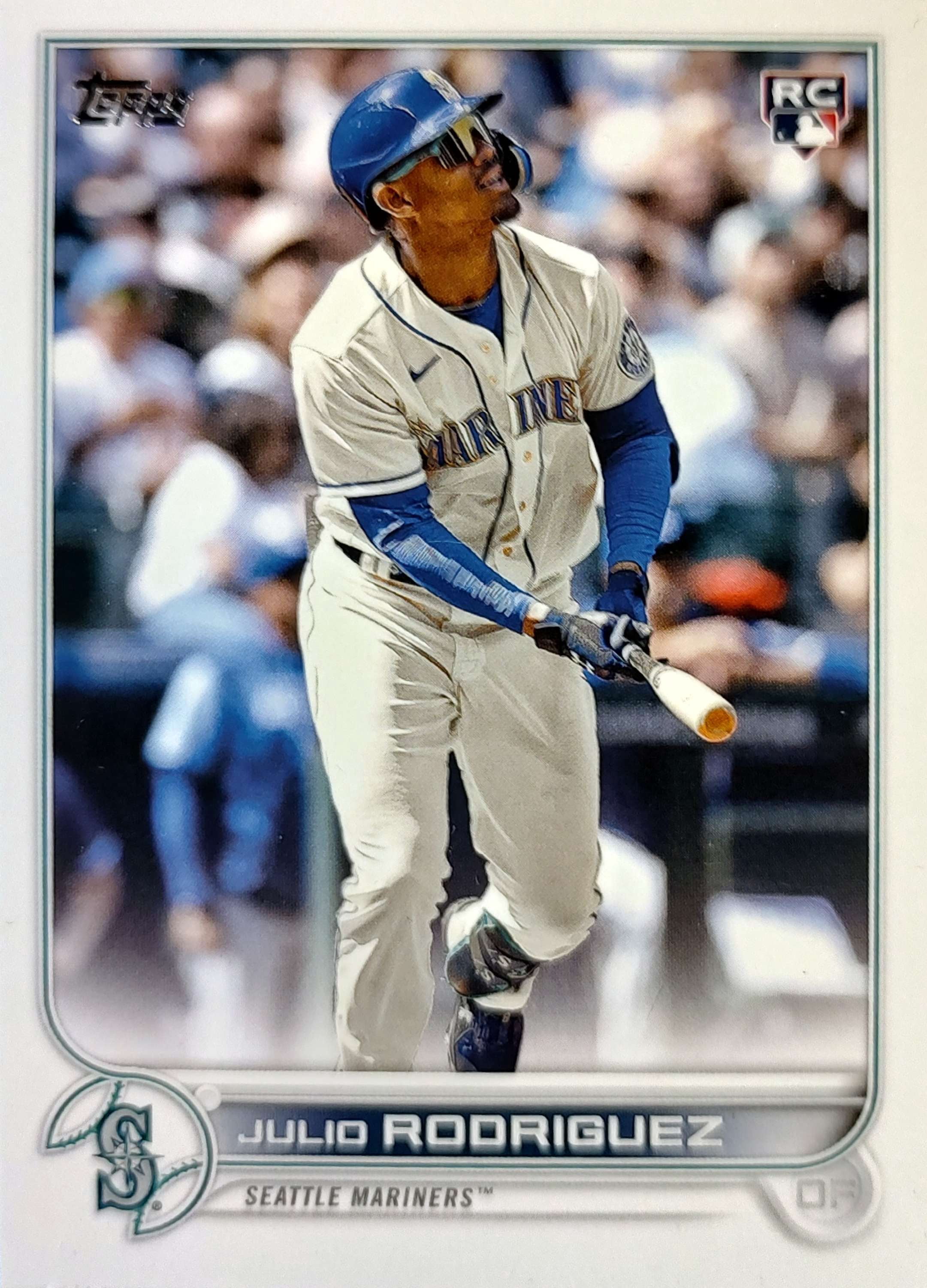 MLB 2022 Topps Update Baseball Julio Rodriguez Trading Card US44 
