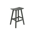 thumbnail image 3 of GARDEN 29" Inches Adirondack Plastic Outdoor Bar Stools (Set of 2), Gray, 3 of 7
